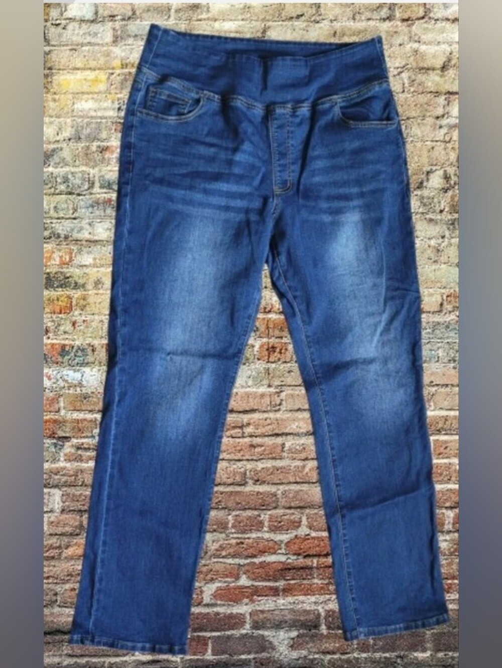 ChaseHot Pull-on Jeans, Women's Sizw 2XL, Stretch, Elastic Waistband